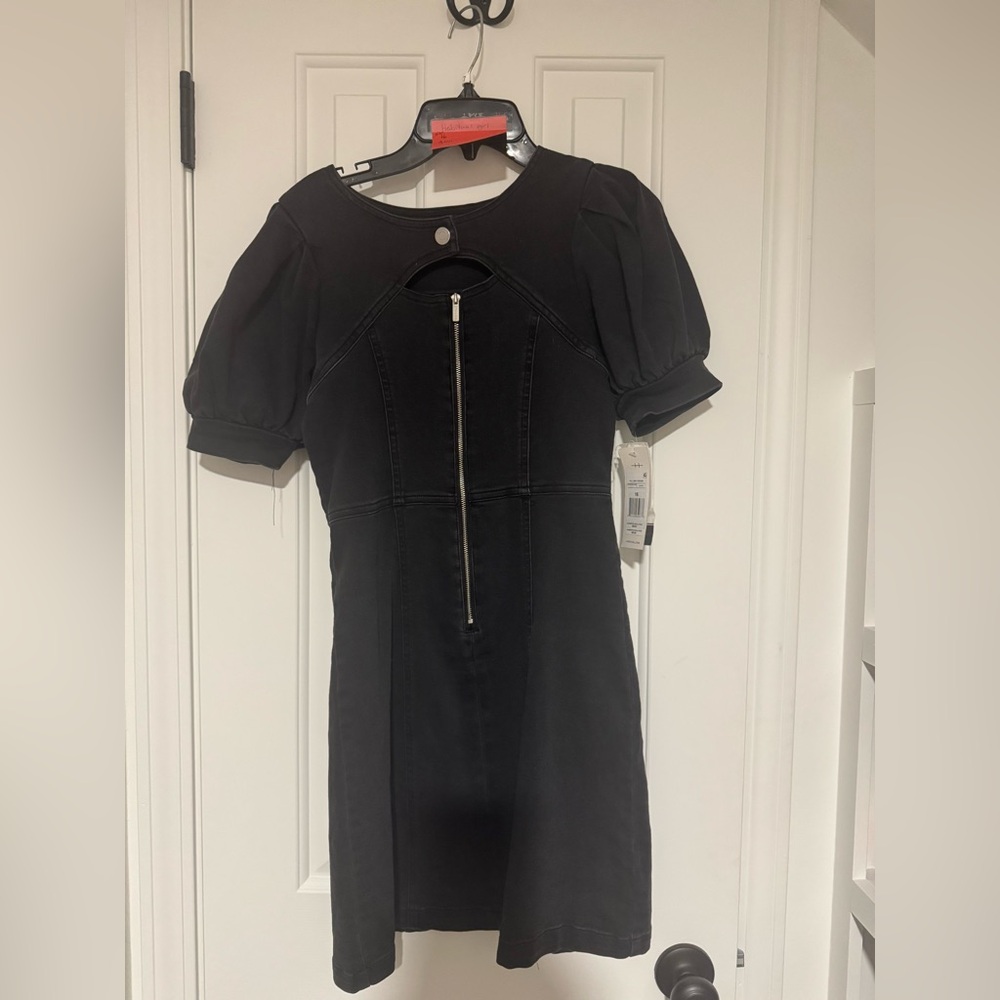 NWT Habitual Girl Puff Sleeve Dress size 16
